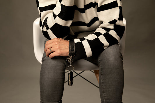 Mini Magnetic | Keychain Bracelet | Vegan leather