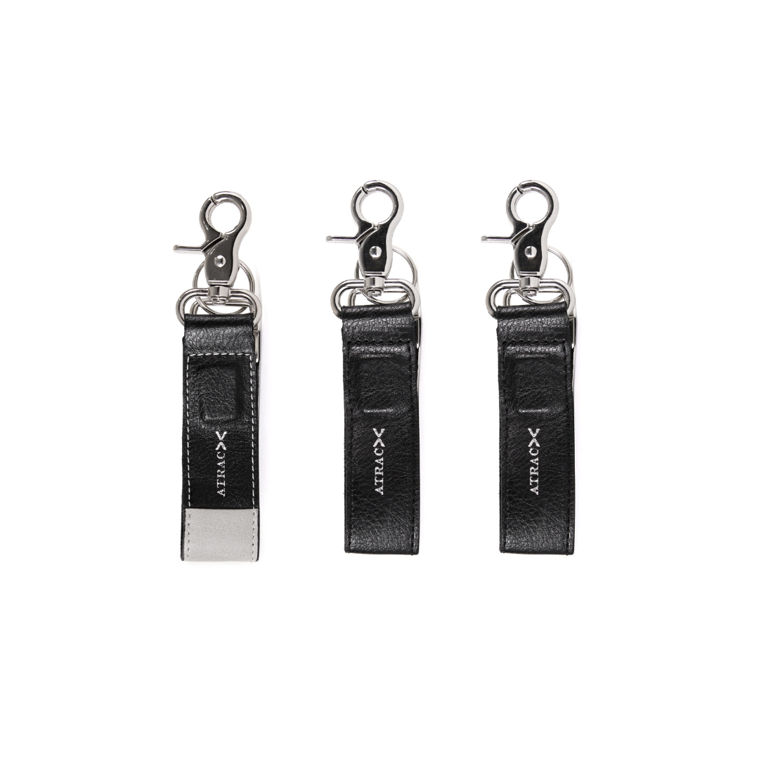 Mini Magnetic | Keychain Bracelet Set | Vegan leather