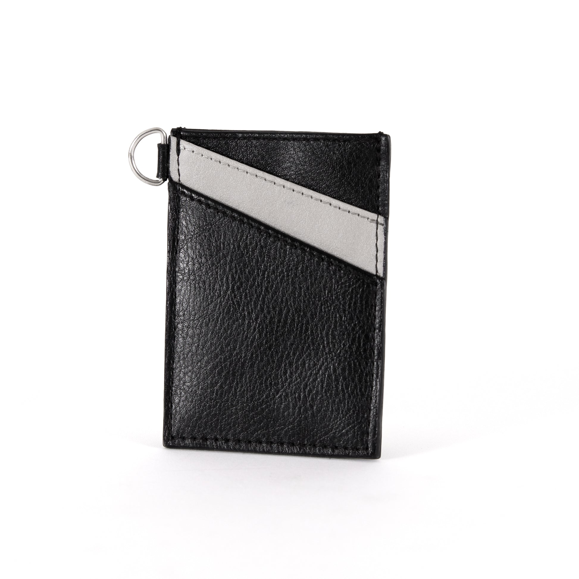 Black & Gray Slim Card Holder wallet  for Women and Men 