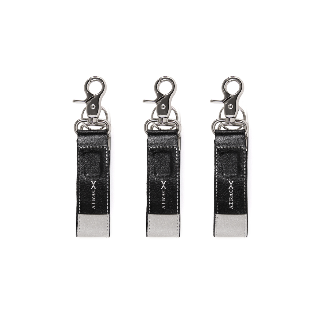 Mini Magnetic | Keychain Bracelet Set | Vegan leather