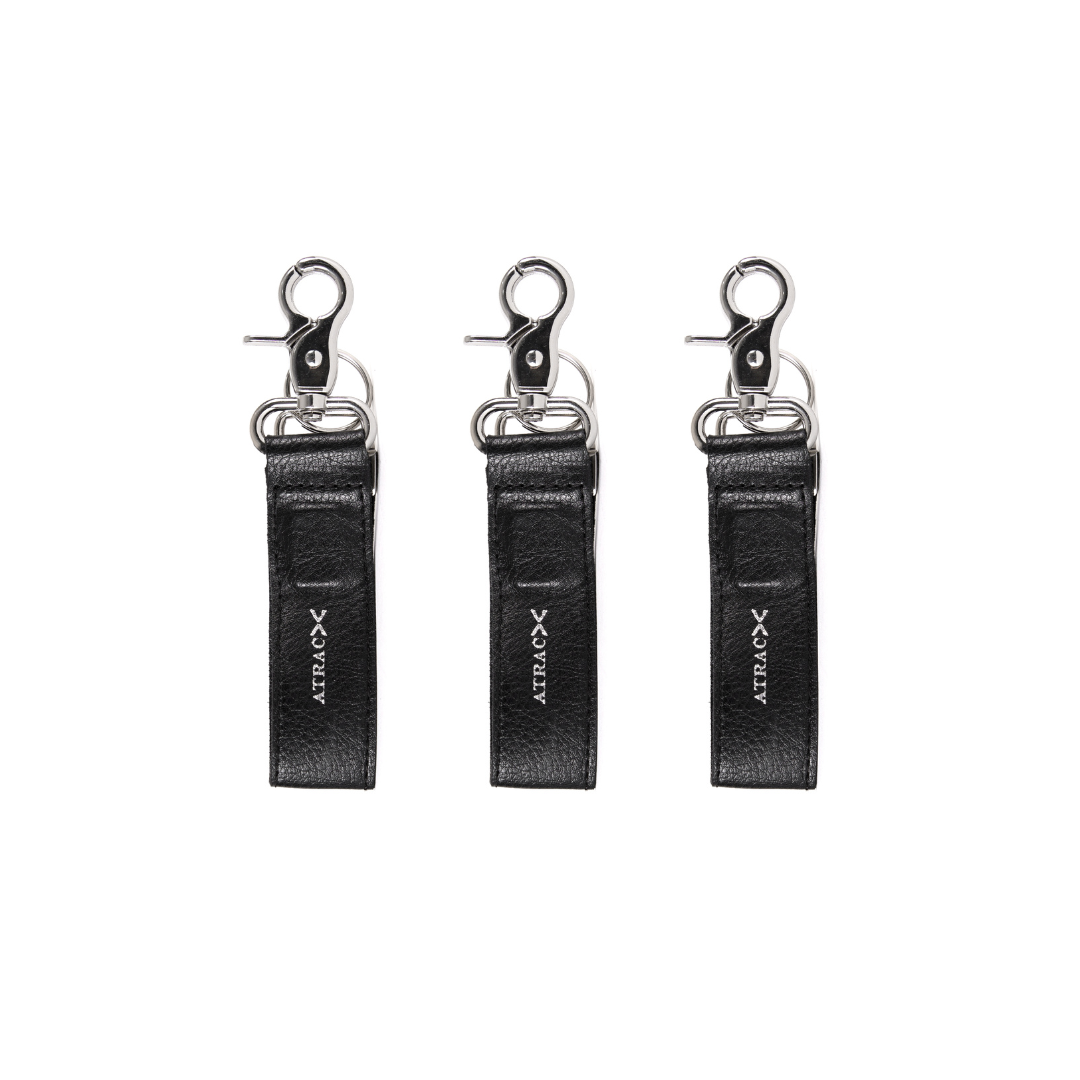 Mini Magnetic | Keychain Bracelet Set | Vegan leather